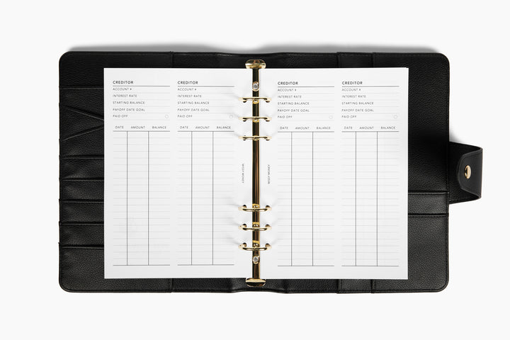 Debt Summary + Payment Tracking Inserts