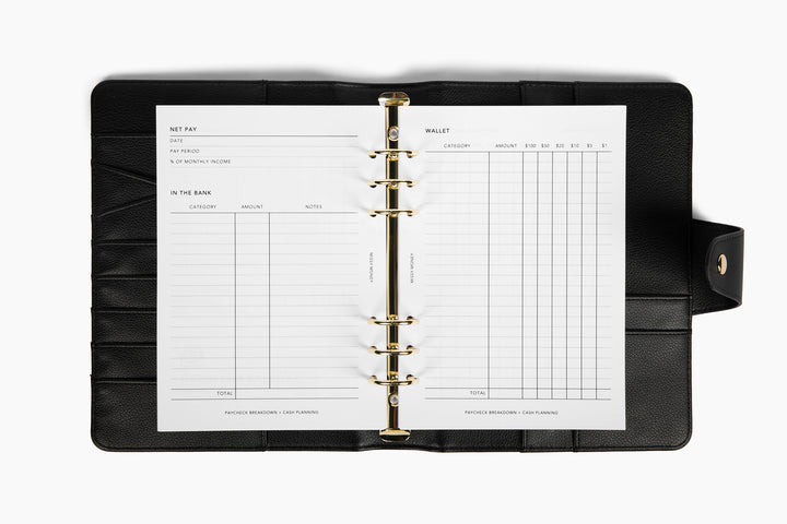 Paycheck Breakdown + Cash Planning Inserts